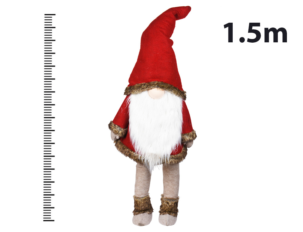 Εορταστική Διακόσμηση Μεγάλου Μεγέθους Gnome With Long Beard And Led Caa727100