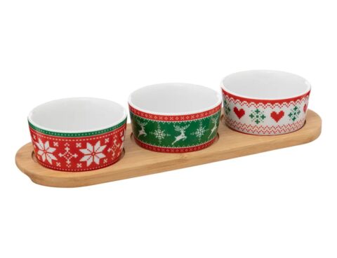 Εορταστικό Τραπέζι 4P Bamboo Aperitif Set Tradi Atmosphera 191162
