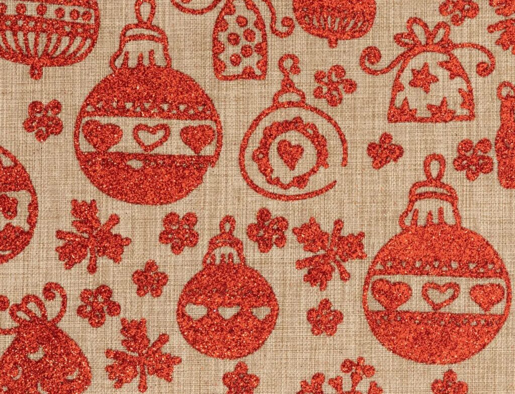 Εορταστικό Τραπέζι Jute Fabric Roll Red 28X300 Atmosphera 191477
