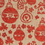 Εορταστικό Τραπέζι Jute Fabric Roll Red 28X300 Atmosphera 191477