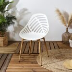 Έπιπλα Κήπου & Βεράντας Chair Alameda White Hdo0218