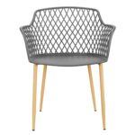 Έπιπλα Κήπου & Βεράντας Malaga Grey Outdoor Chair Hdo2240F