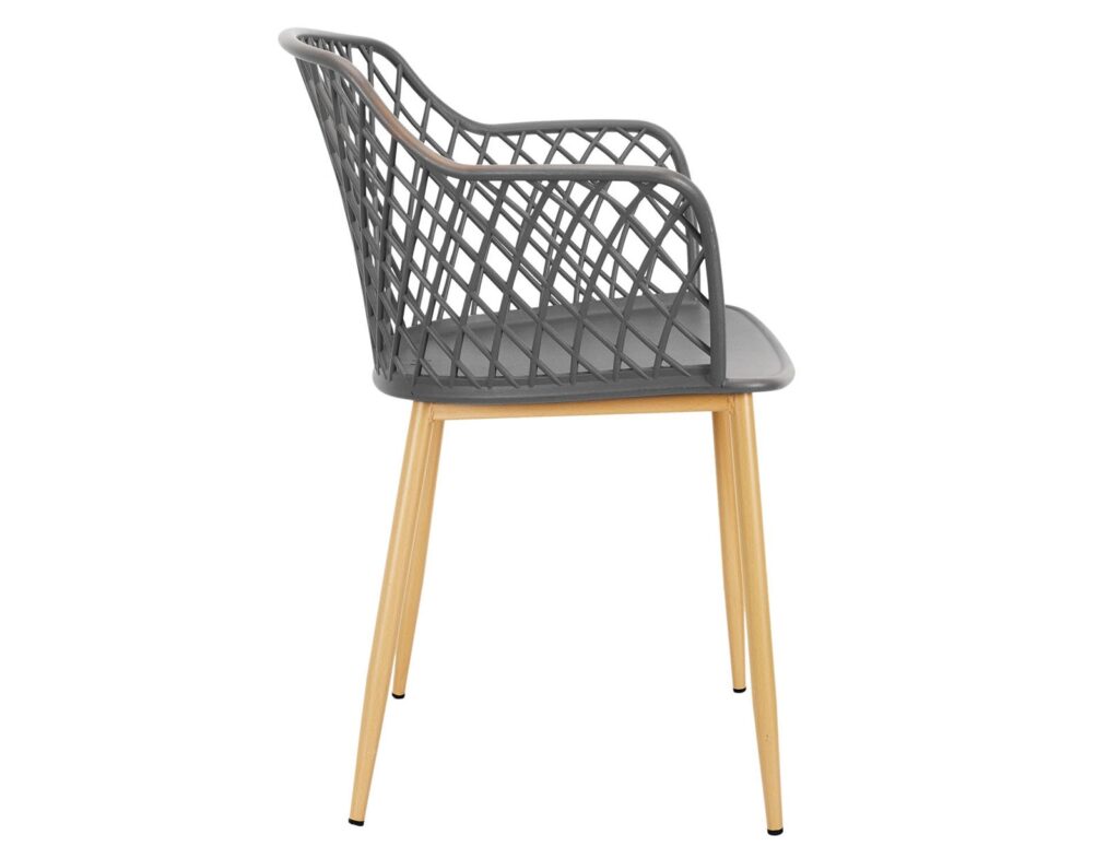 Έπιπλα Κήπου & Βεράντας Malaga Grey Outdoor Chair Hdo2240F