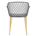 Έπιπλα Κήπου & Βεράντας Malaga Grey Outdoor Chair Hdo2240F