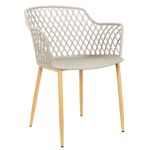 Έπιπλα Κήπου & Βεράντας Malaga Taupe Outdoor Chair Hdo2240A