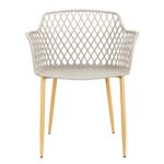 Έπιπλα Κήπου & Βεράντας Malaga Taupe Outdoor Chair Hdo2240A