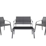 Έπιπλα Κήπου & Βεράντας Naxos Gray Garden Lounge Hdo7243