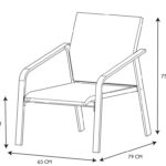 Έπιπλα Κήπου & Βεράντας Naxos Gray Garden Lounge Hdo7243