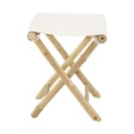 Έπιπλα Κήπου & Βεράντας Stool Bamboo With Canvas Cloth Lesli Living 41276