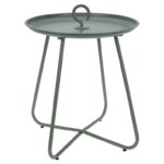 Έπιπλα Κήπου & Βεράντας Table D40Xh46Cm Mat Light Gree Ck9201160