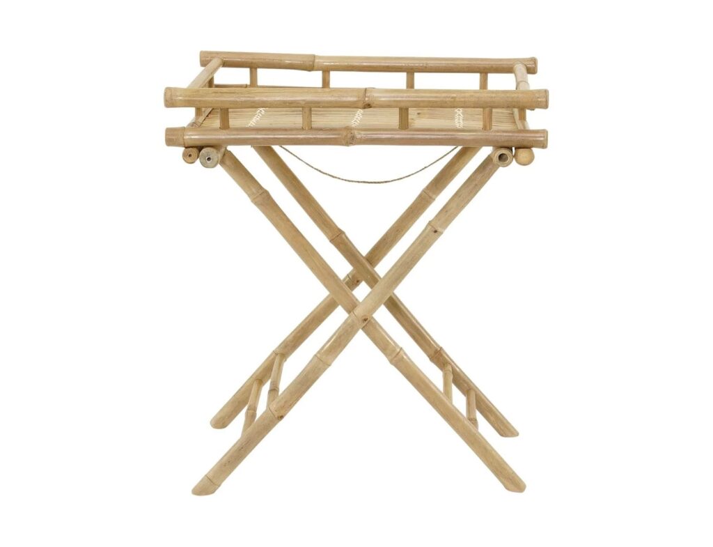 Έπιπλα Κήπου & Βεράντας Tray Table Bamboo Lesli Living 60X40X68Cm 41277