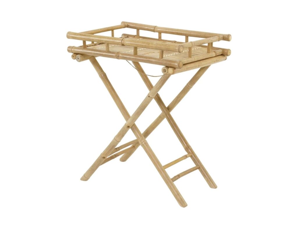 Έπιπλα Κήπου & Βεράντας Tray Table Bamboo Lesli Living 60X40X68Cm 41277