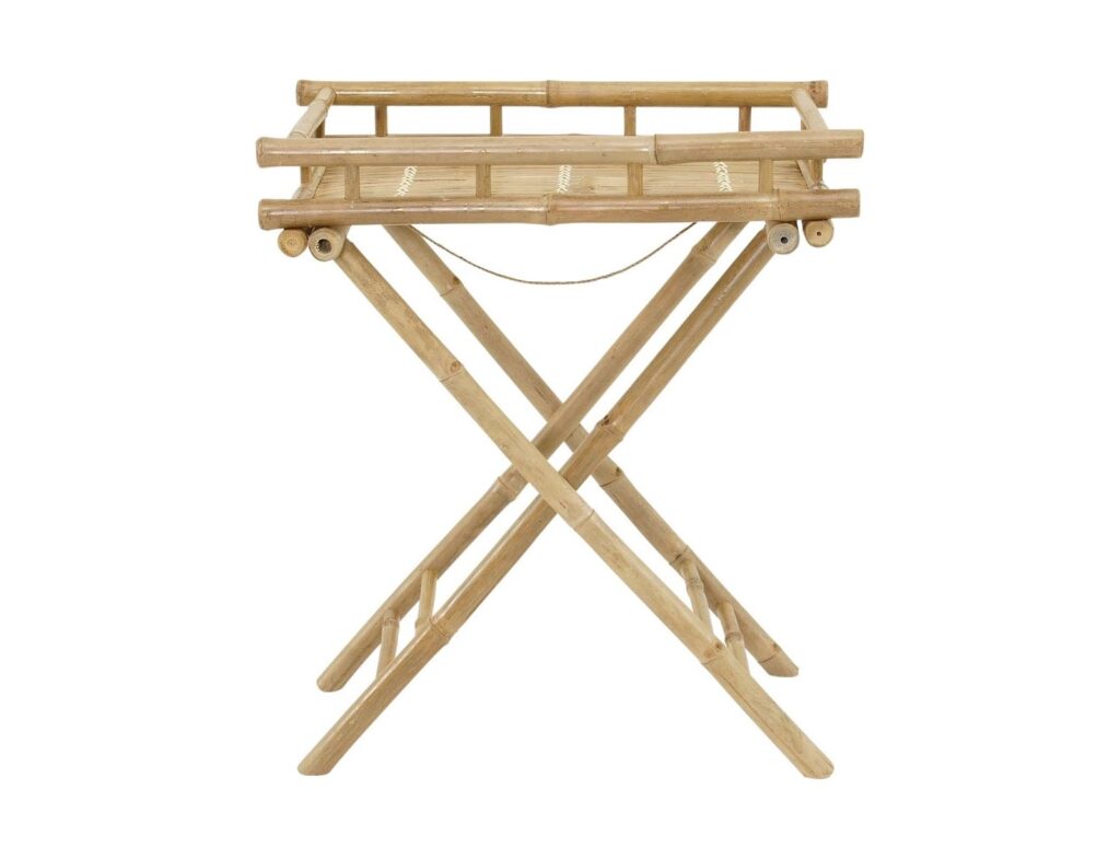 Έπιπλα Κήπου & Βεράντας Tray Table Bamboo Lesli Living 60X40X68Cm 41277