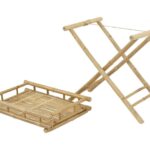 Έπιπλα Κήπου & Βεράντας Tray Table Bamboo Lesli Living 60X40X68Cm 41277