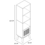 Έπιπλα Μπάνιου Bali 1Door Column