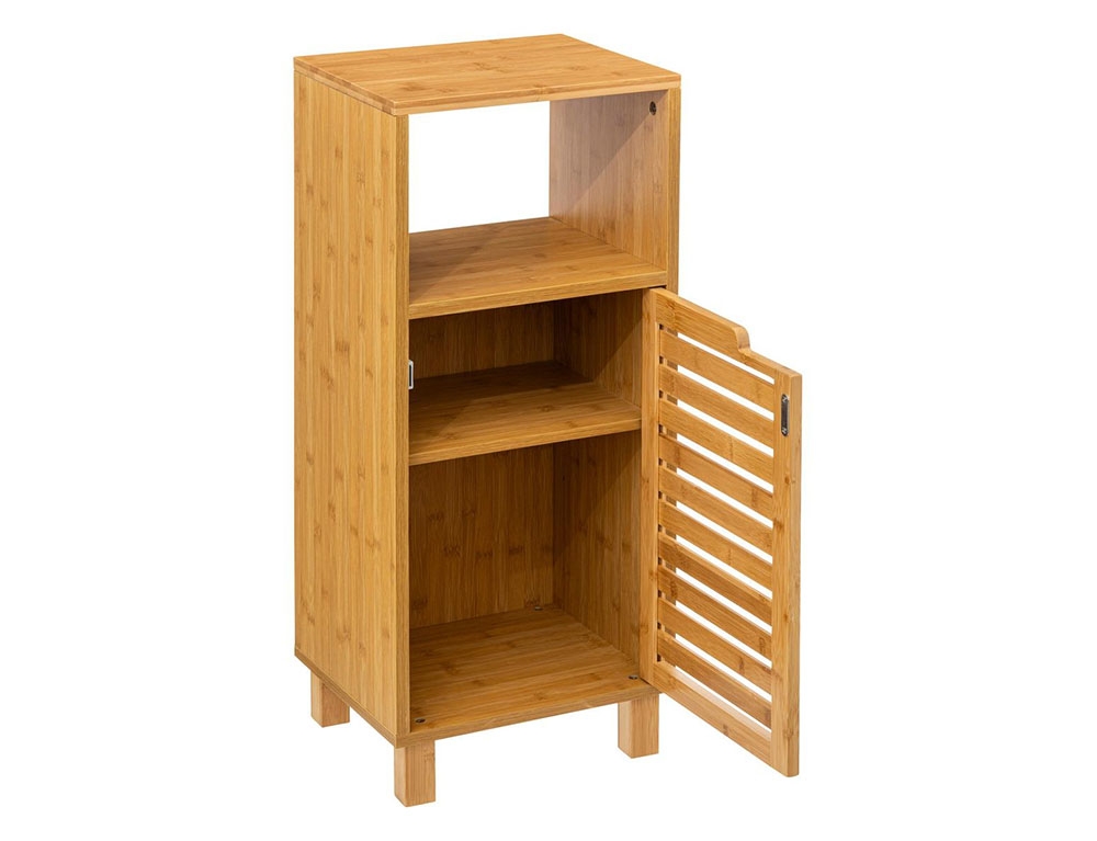 Έπιπλα Μπάνιου Bamboo Bathroom Low Cabinet Five 160815