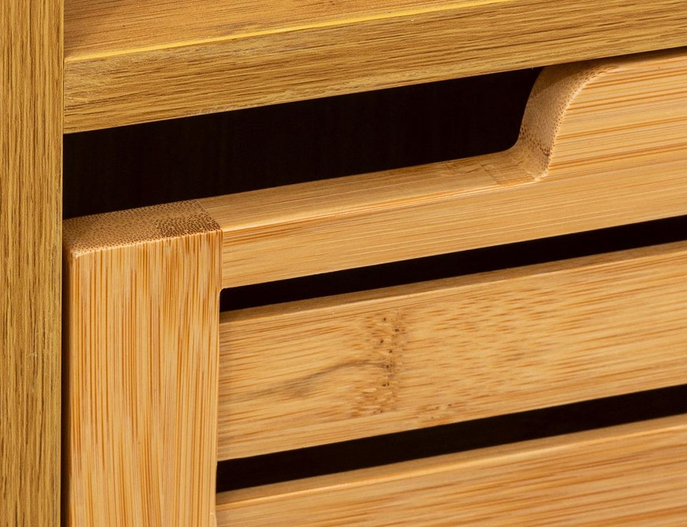 Έπιπλα Μπάνιου Bamboo Bathroom Low Cabinet Five 160815
