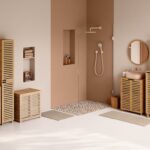 Έπιπλα Μπάνιου Bamboo Bathroom Low Cabinet Five 160815