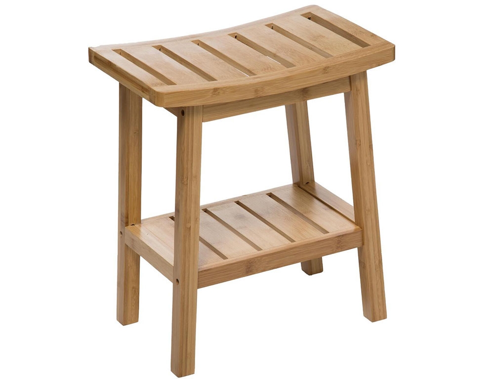 Έπιπλα Μπάνιου Bamboo Storage Bench Five 174605