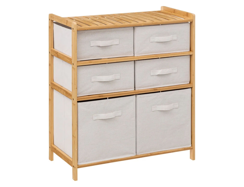Έπιπλα Μπάνιου Double Shelf X6 Bask Tidy Box 174905