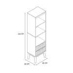 Έπιπλα Μπάνιου Klaus 2-Drawer Column A1/M1 Hd0224