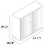 Έπιπλα Μπάνιου Klaus Wall Cabinet Hd0221