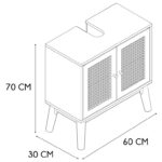 Έπιπλα Μπάνιου Meuble Sous Vasque Bali M1 Hd0227