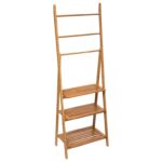 Έπιπλα Μπάνιου Towel Rack Shelf Bamboo 161049