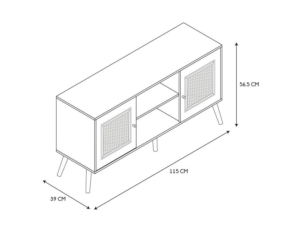 Επιπλα Τηλεόρασης Bali Tv Stand A1/M1 Hd7457