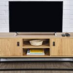 Επιπλα Τηλεόρασης Meuble Tv Bois Et Metal Abbott M1 Hd6626