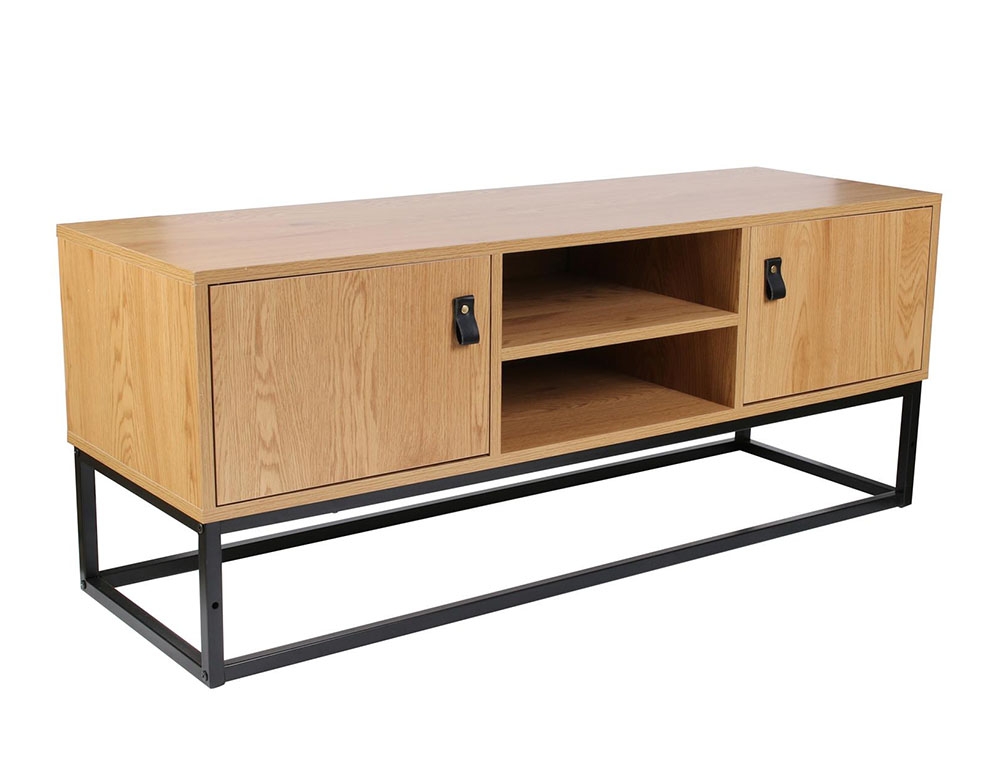 Επιπλα Τηλεόρασης Meuble Tv Bois Et Metal Abbott M1 Hd6626