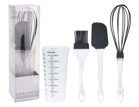 Εργαλεία Κουζίνας Baking Set Eh 4Pcs Anthracite 425 170483490