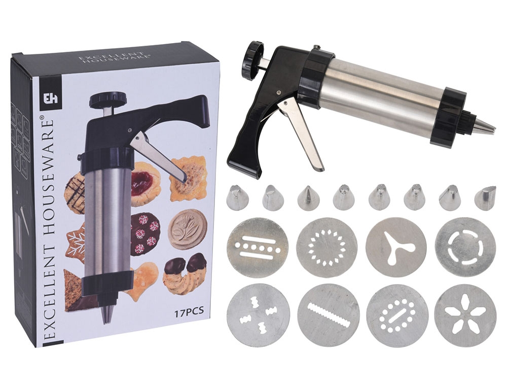 Εργαλεία Κουζίνας Cookie Press Set Stainless Ste