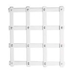 Εργαλεία Κουζίνας Extensible Table Mat Boj 15X15Cm. Chrome Plated 01