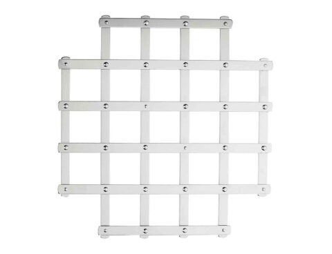 Εργαλεία Κουζίνας Extensible Table Mat Boj 27X26Cm. Chrome Plated 01