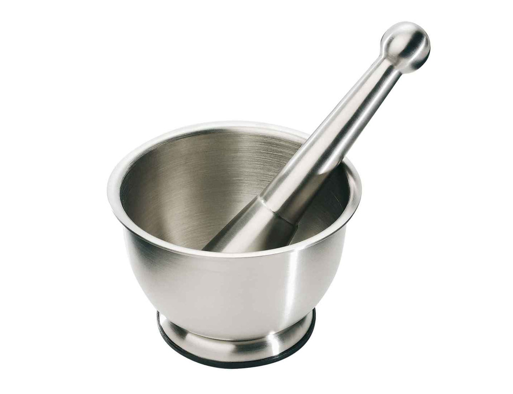 Εργαλεία Κουζίνας Mortar Boj Stainless Steel 01218004