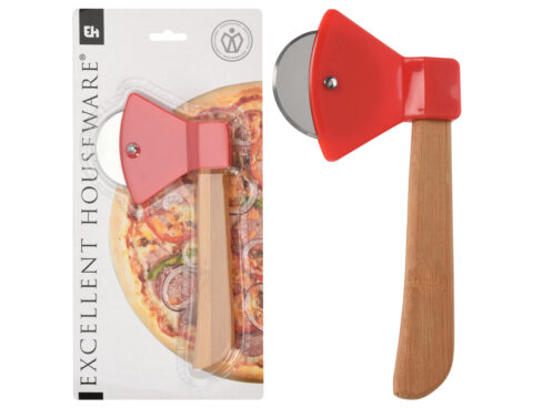 Εργαλεία Κουζίνας Pizza Cutter Eh Bamboo Handle 101000720