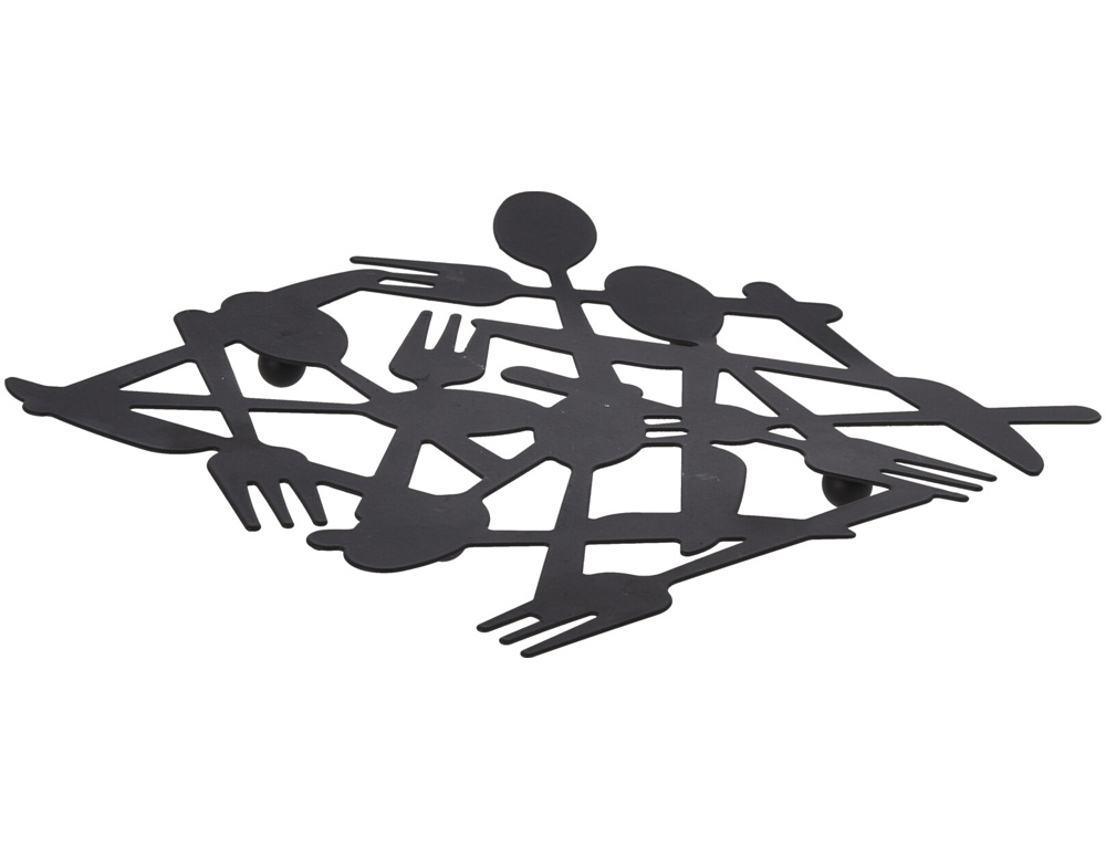 Εργαλεία Κουζίνας Trivet Metal 19X19Cm Black C80652400
