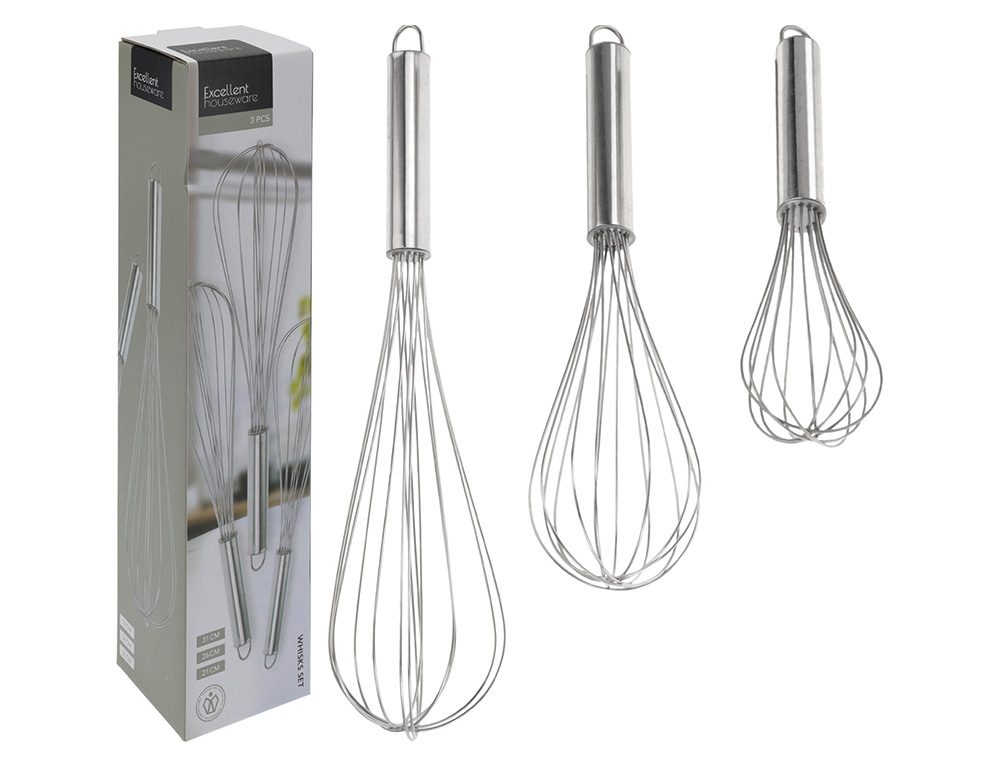 Εργαλεία Κουζίνας Whisks Eh Set Of 3Pcs 170101000