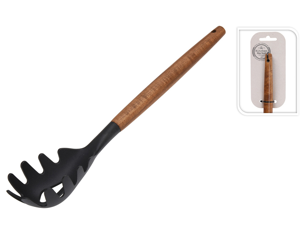 Εργαλεία Μαγειρικής Κουταλα Σπαγγετι Excellent Houseware Acacia Yn1201