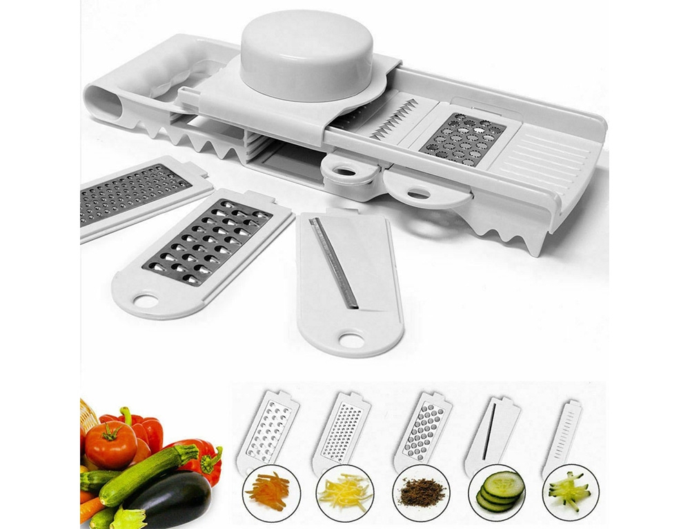 Εργαλεία Μαγειρικής Multi Grater 7Pcs Alpina 350Gr Abs+Ss Cb