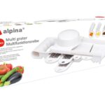 Εργαλεία Μαγειρικής Multi Grater 7Pcs Alpina 350Gr Abs+Ss Cb