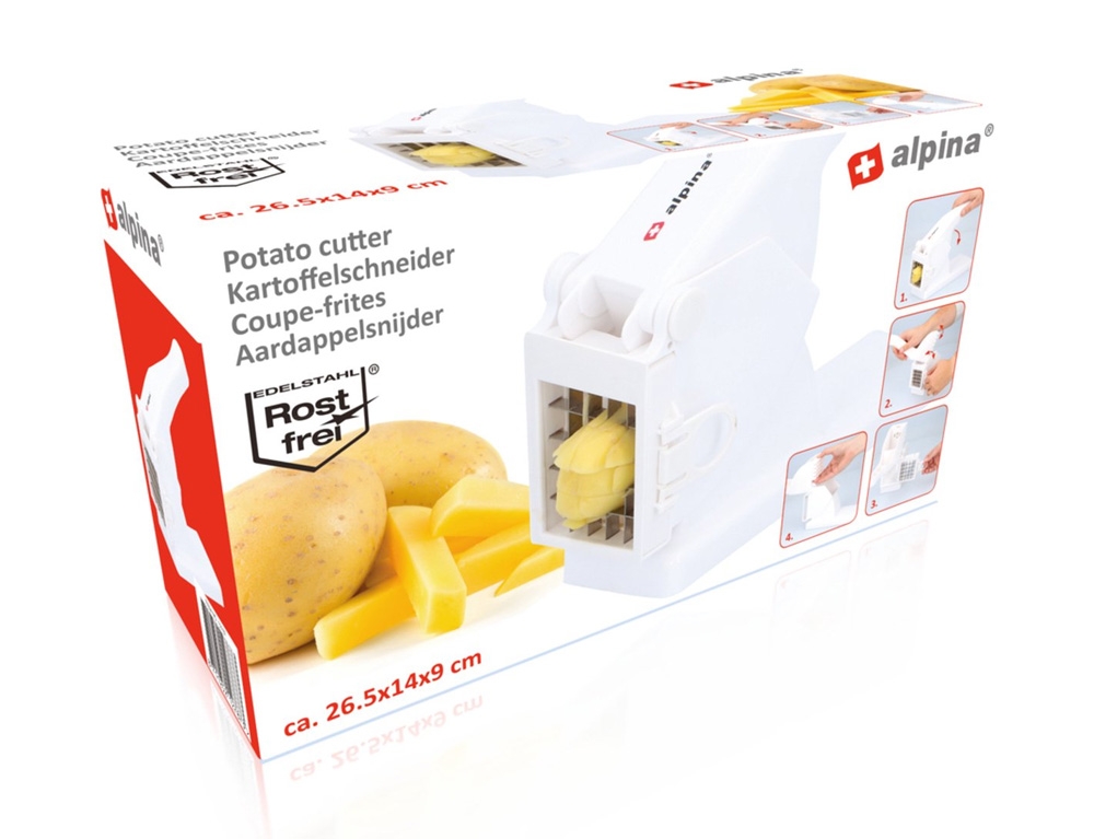 Εργαλεία Μαγειρικής Potato Cutter Alpina 26.5X14X9Cm Abs Cb 320Gr