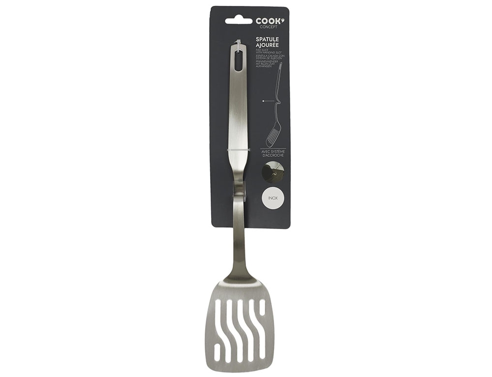 Εργαλεία Μαγειρικής Spatule Ajoure A Accrocher Inox M24 Ku6534