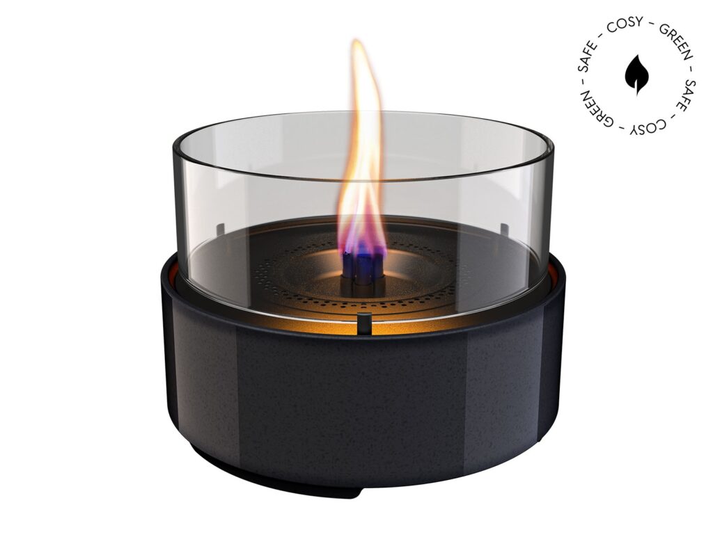Εστία Φωτιάς Café 18 Reactive Glaze Tenderflame - 250Ml - Black