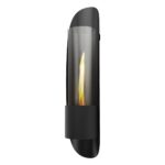 Εστία Φωτιάς Cycloflame Wall Tenderflame - 16.6X81X17.5Cm - Black