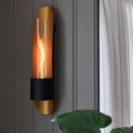 Εστία Φωτιάς Cycloflame Wall Tenderflame - 16.6X81X17.5Cm - Gold