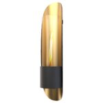 Εστία Φωτιάς Cycloflame Wall Tenderflame - 16.6X81X17.5Cm - Gold