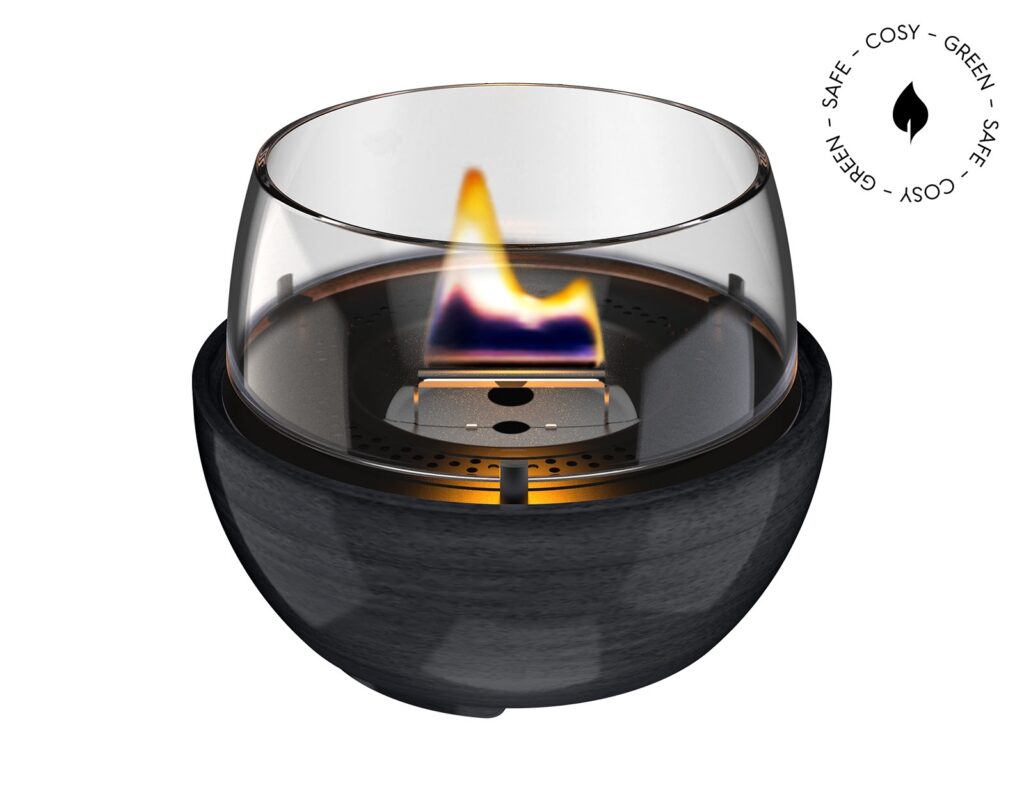 Εστία Φωτιάς Tulip 14 Reactive Glaze Tenderflame - 250Ml - Black
