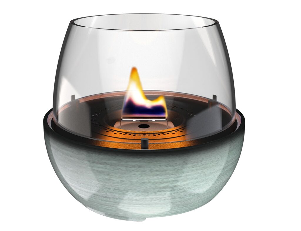 Εστία Φωτιάς Tulip 18 Reactive Glaze Tenderflame - 250Ml - Green